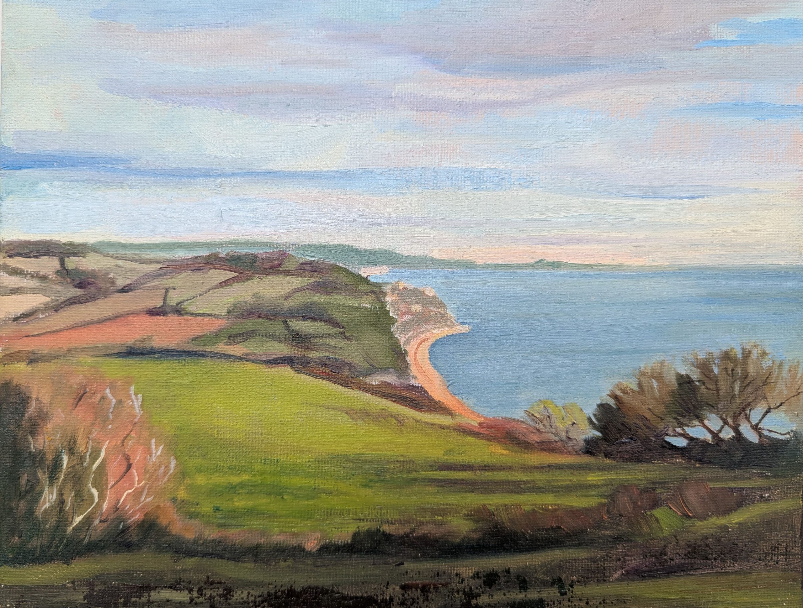 ShelaghCaseborne_Seatown from Golden Cap