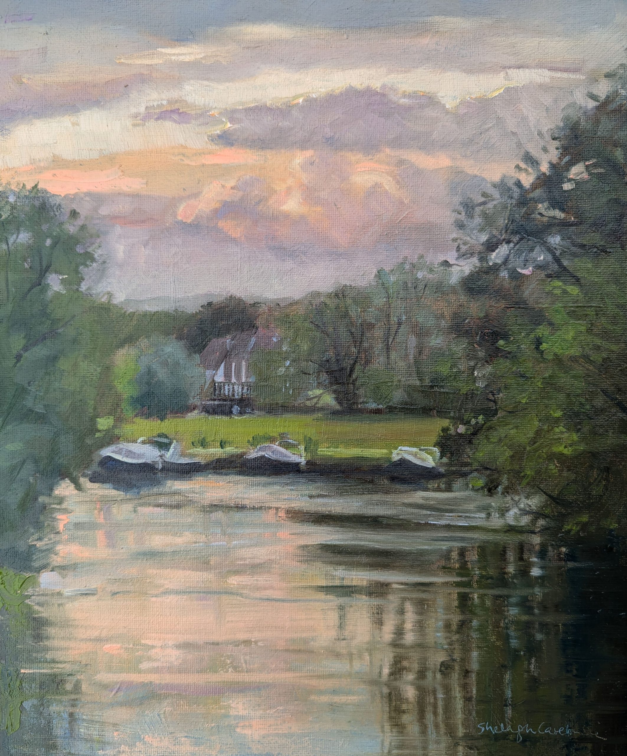 ShelaghCaseborne_The Thames at Wargrave