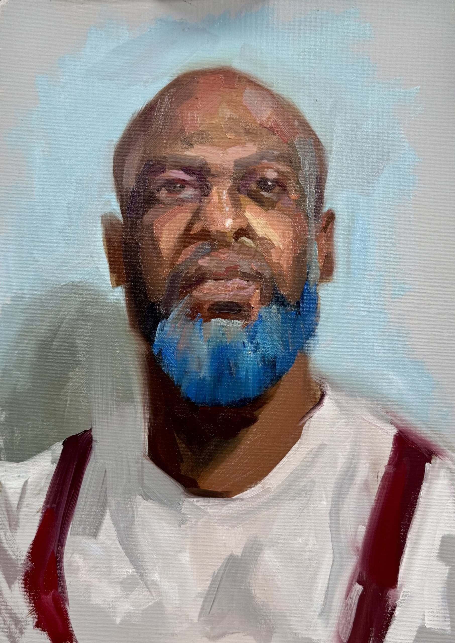 1. Bluebeard portrait